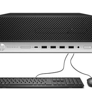 Pc Hp Prodesk 600 G4 Sff (i5-8va 8gb 1tb) + Teclado & Mouse Reacondicionado Grado A