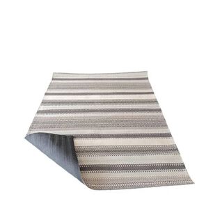Alfombra Kelim Grande Gris/negro