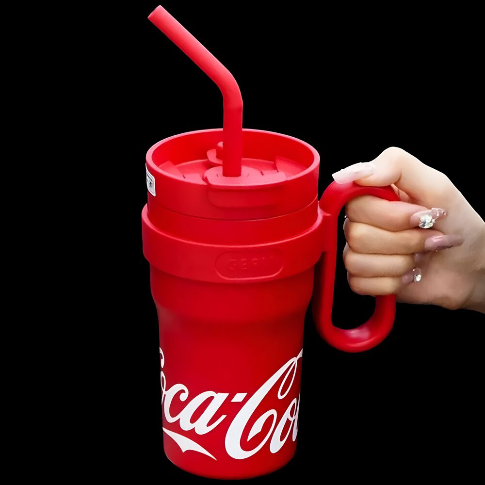 Vaso T&eacute;rmico Germ Coca-cola 1100ml Red Acero Inoxidable image number 5.0
