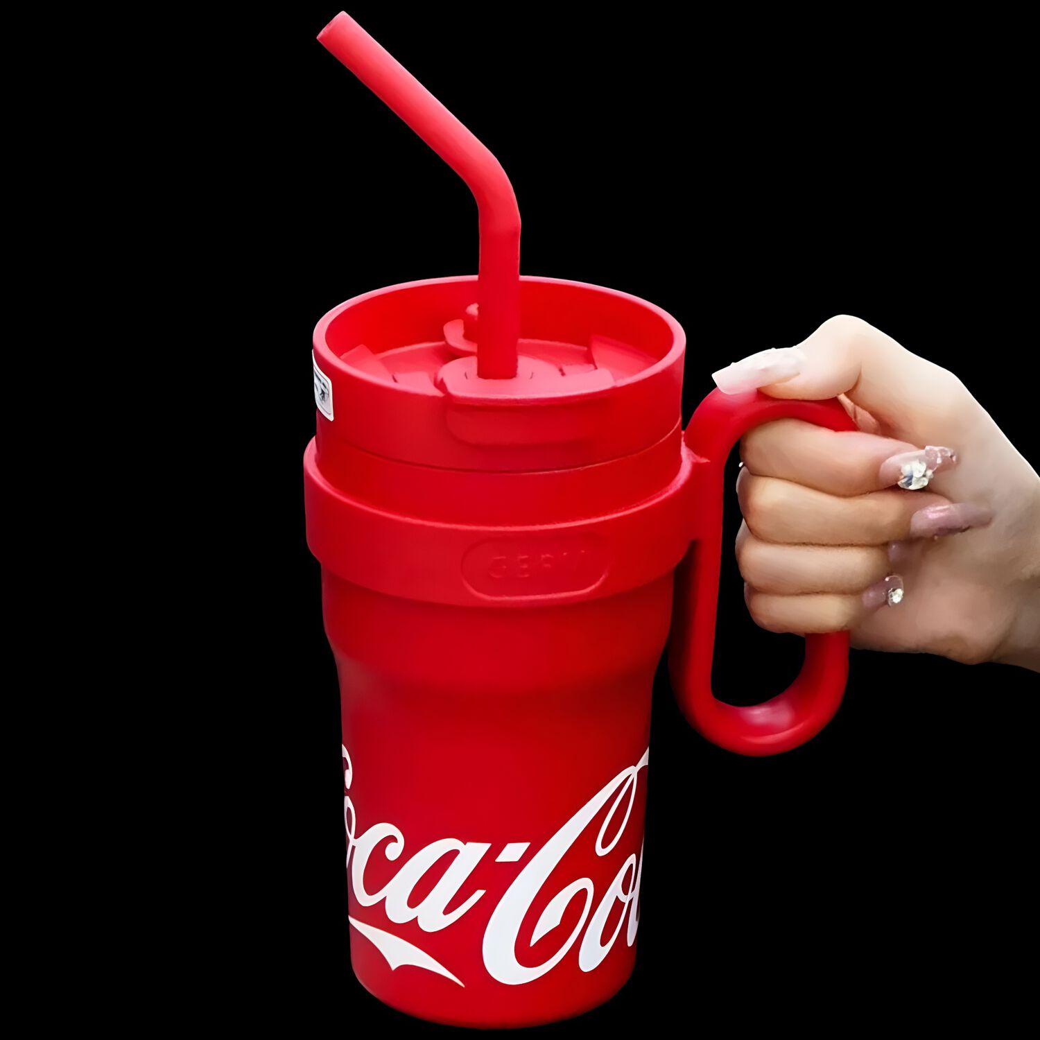 Vaso T&eacute;rmico Germ Coca-cola 1100ml Red Acero Inoxidable image number 5.0