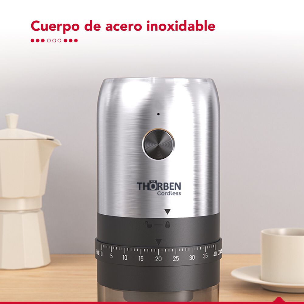 Molinillo De Caf&eacute; Usb Thor Professional Coffee Grinder image number 3.0