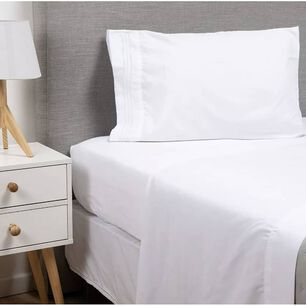 Sabana 1800 Hotel Ultra Suave + Funda Bordada Varias Medidas