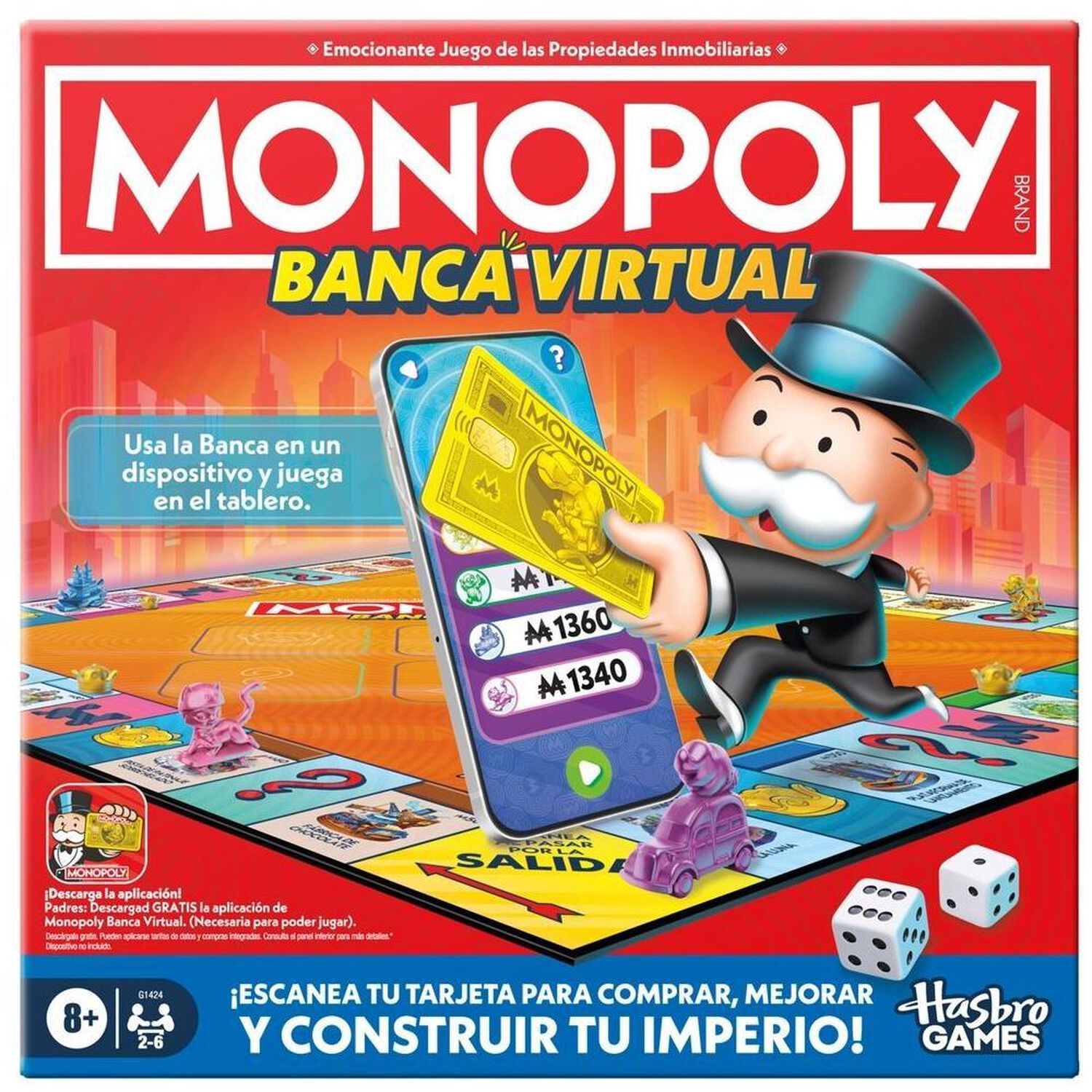 Juego De Mesa Hasbro Monopoly Banca Virtual image number 0.0