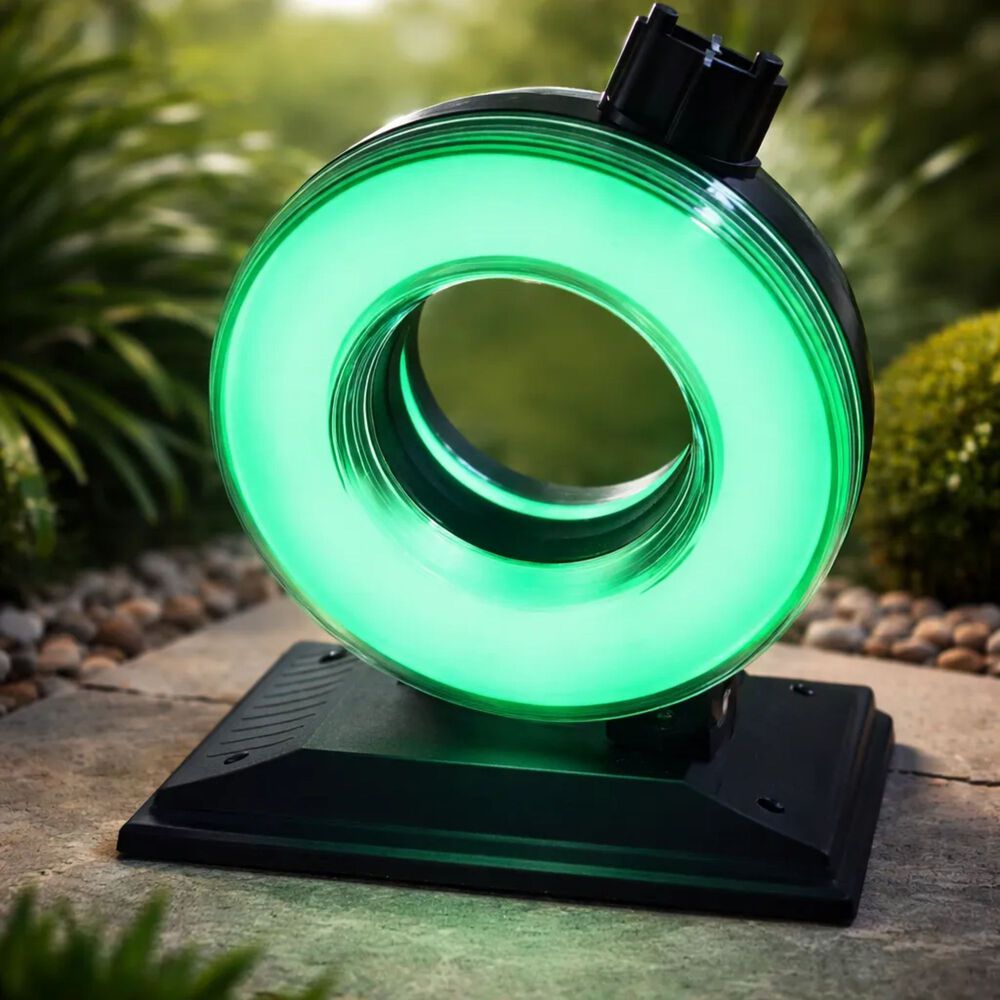 Foco Solar Led Ideal Para Jard&iacute;n Exterior Rgb Estaca Negro image number 7.0