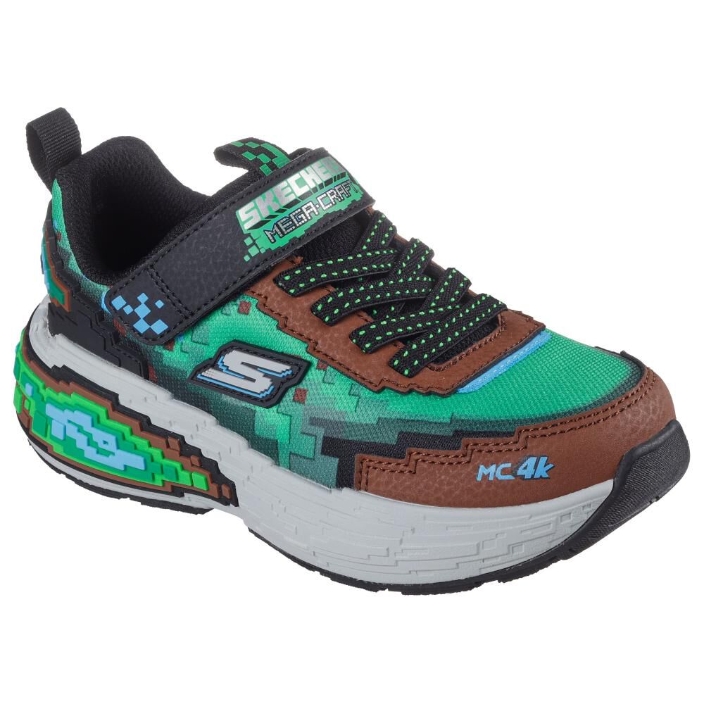 Zapatilla Infantil Niño Skechers Mega-craft 4k Brmt image number 4.0