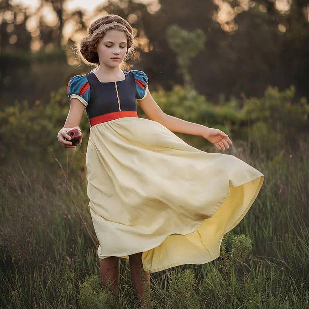 Disfraz Princesas Blanca Nieves Ni&ntilde;a Disney image number 1.0