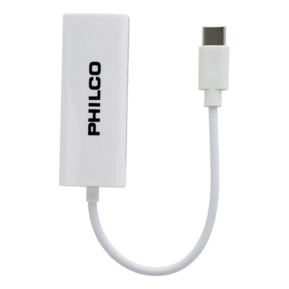 Adaptador De Red Rj45 A Usb 3.1 Tipo C Blanco image number 1.0