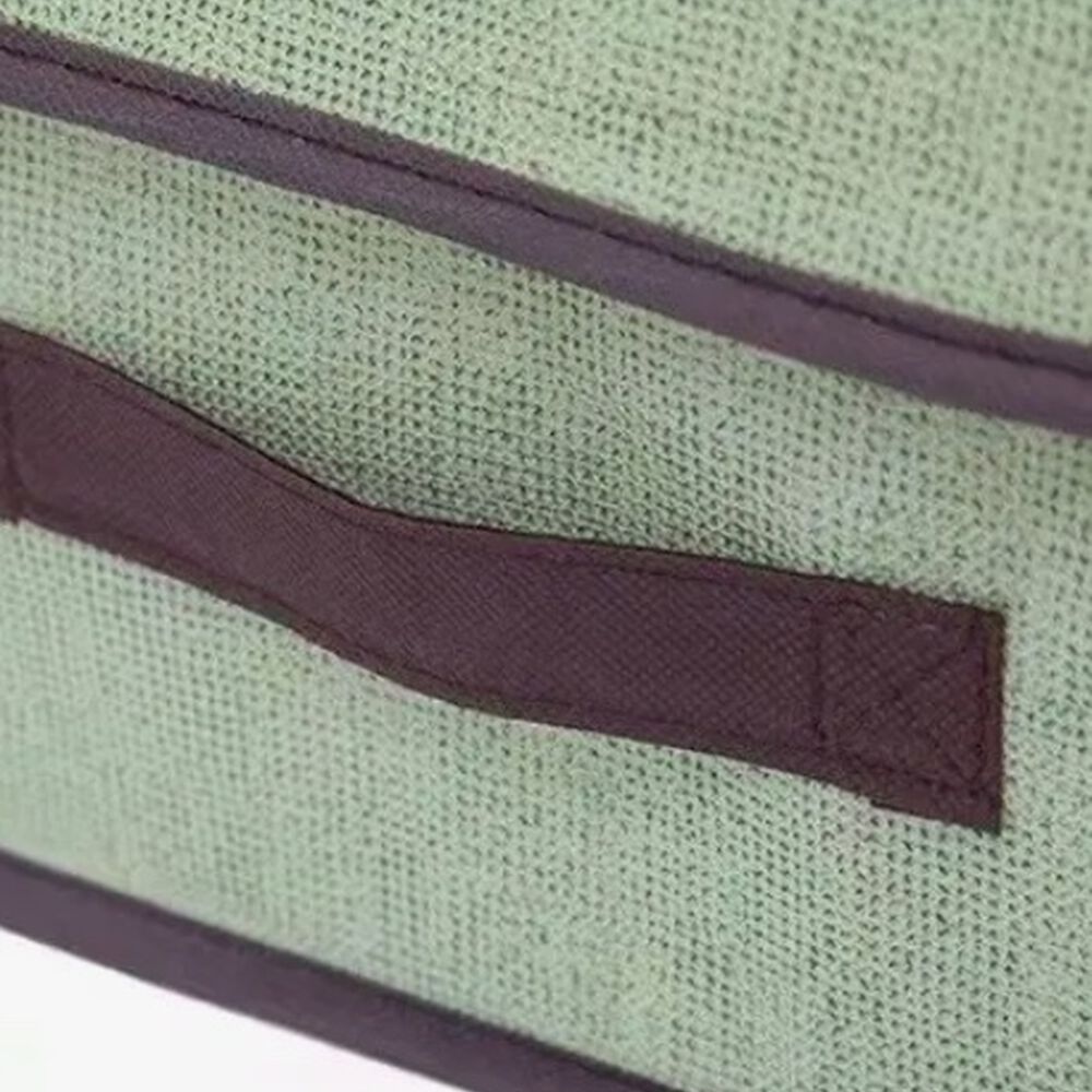 4 Unidades Cajas Organizadoras De Tela Plegables Con Tapas image number 2.0