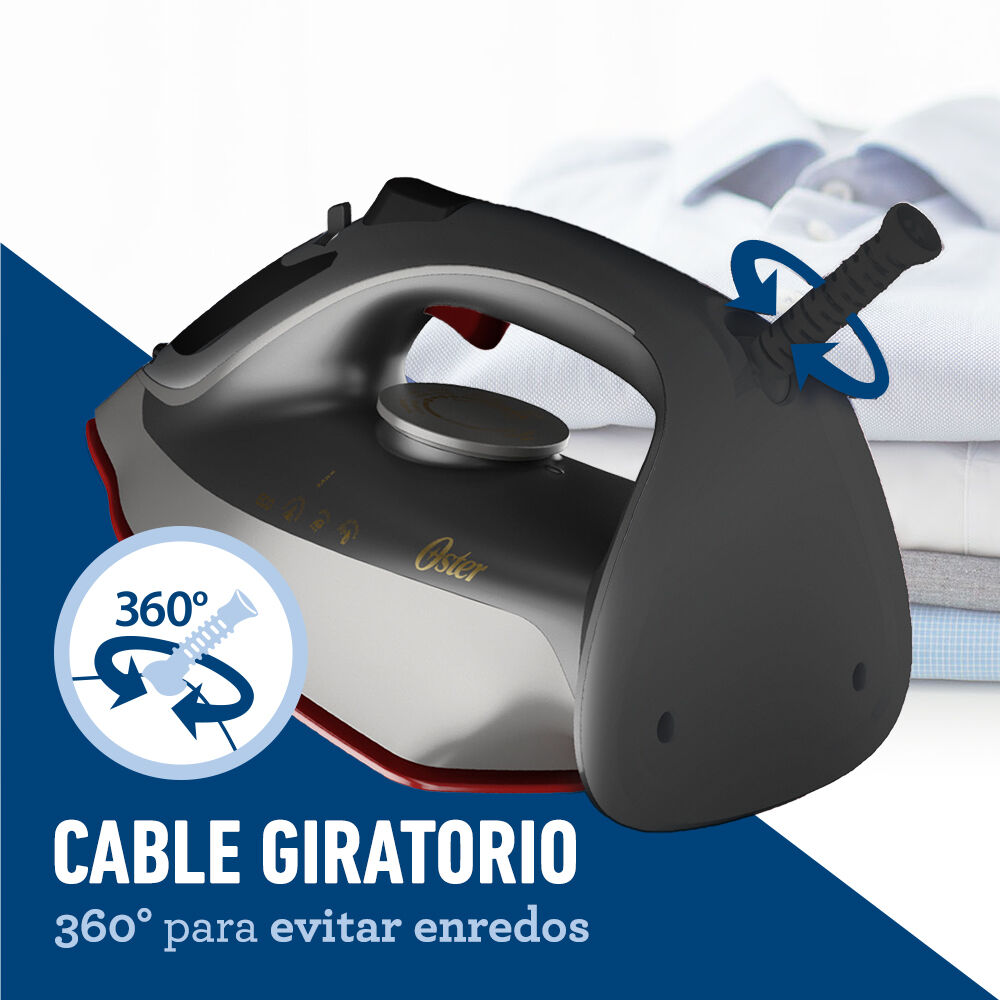 Plancha De Vapor Oster Con Tecnología Aeroceramica Gcstac6953 image number 2.0