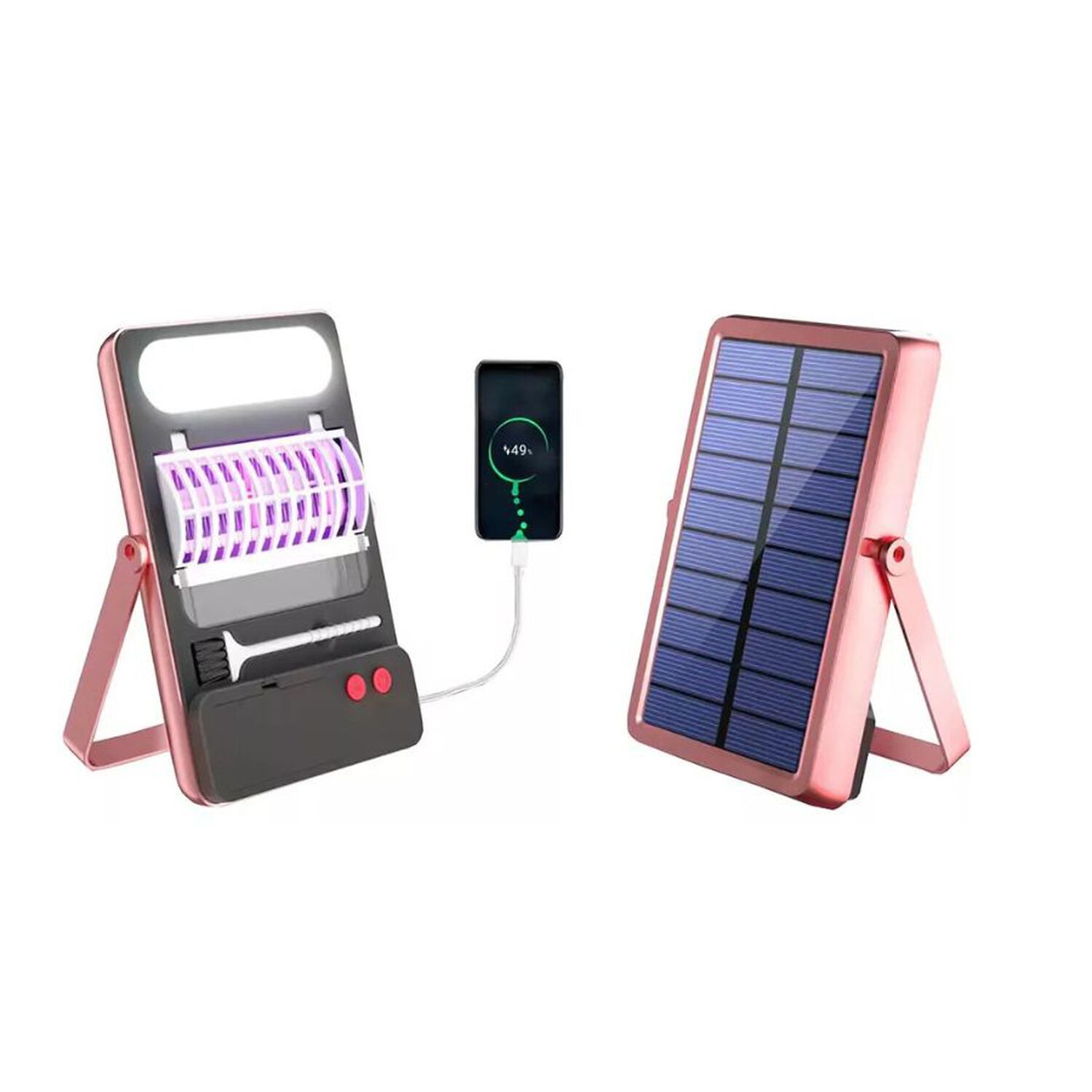 Lampara Solar Mata Insectos Lampara Luz 40w image number 2.0