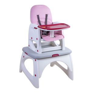 Silla De Comer Escritorio Balancin Eat&swing Rosada Bebesit