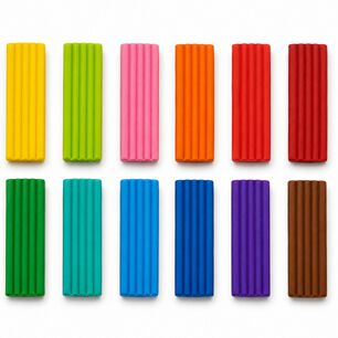 Plastilina Carioca Plasty 12 Colores 150g Sin Gluten - Ps