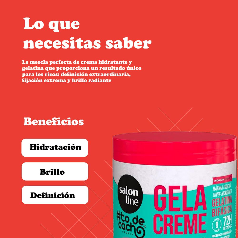 Gel Crema Definicion Ultra Extraordinaria 500g Salon Line image number 3.0