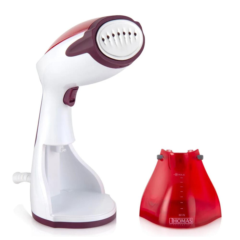 Plancha A Vapor Vertical 1200w 260ml Blanca Roja Th-7300 Thomas image number 1.0