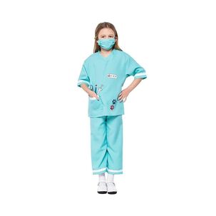 Disfraz Veterinario Cosplay Juego Rol Traje Doctor Ni&ntilde;os