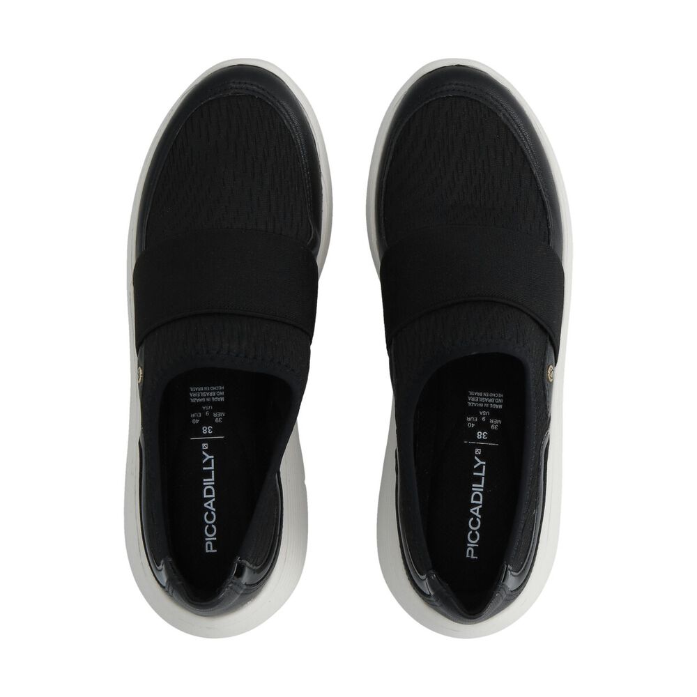Zapatilla Eliana Blanco/negro Piccadilly image number 3.0