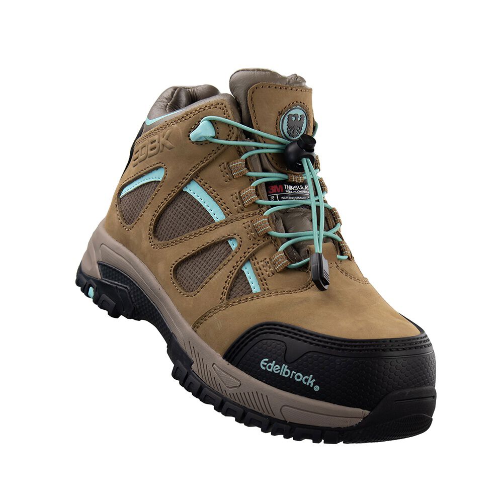 Calzado Seguridad Femenino Edelbrock Edbk 177 Woman Brown image number 3.0