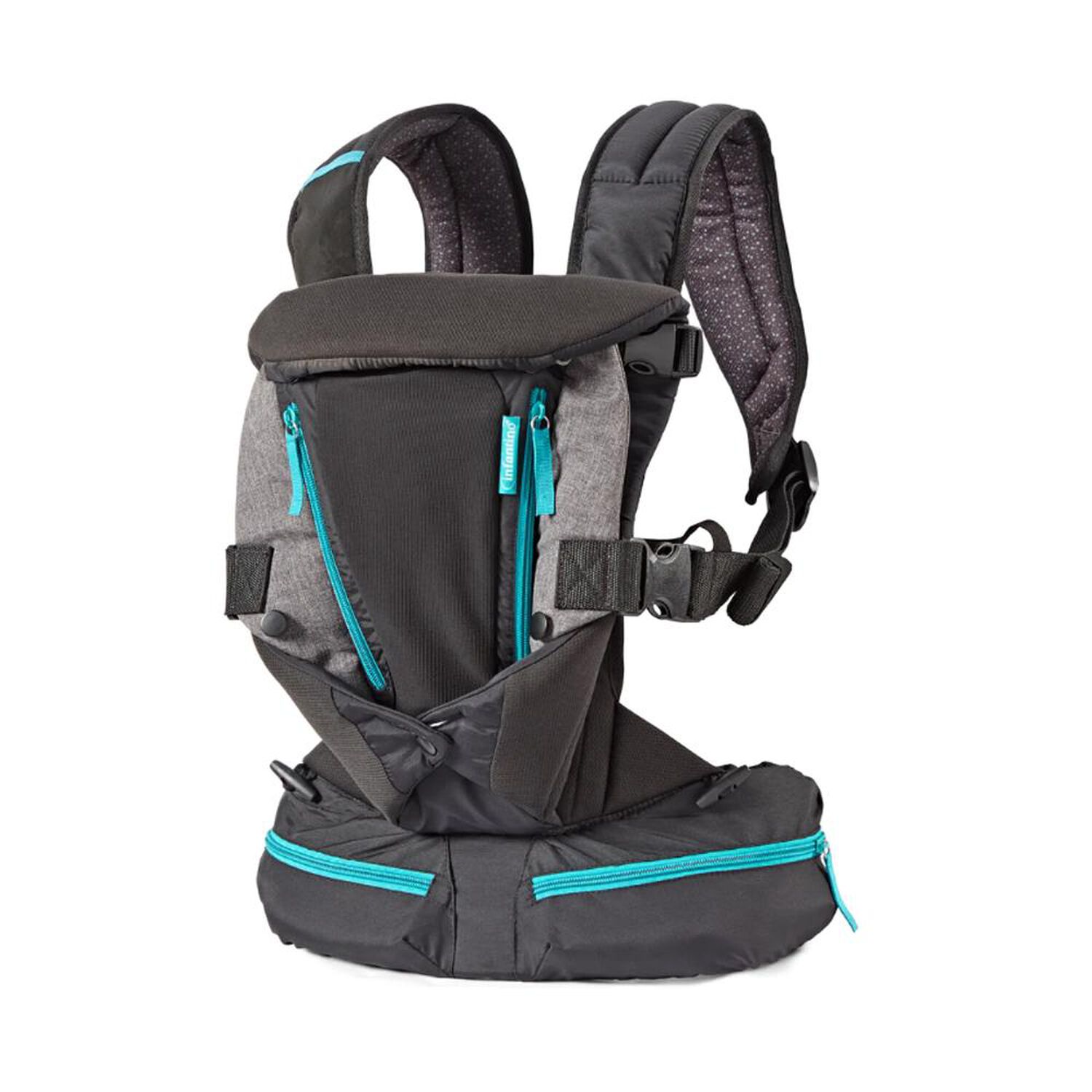 Porta Bebe Bebesit Carry On Multipocket Negro Infantino image number 3.0