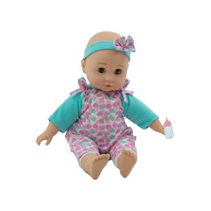 Mu&ntilde;eca Baby Doll Bostecitos 36 Cm 12 Sonidos