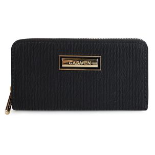 Billetera Mujer Abby Negra Carven