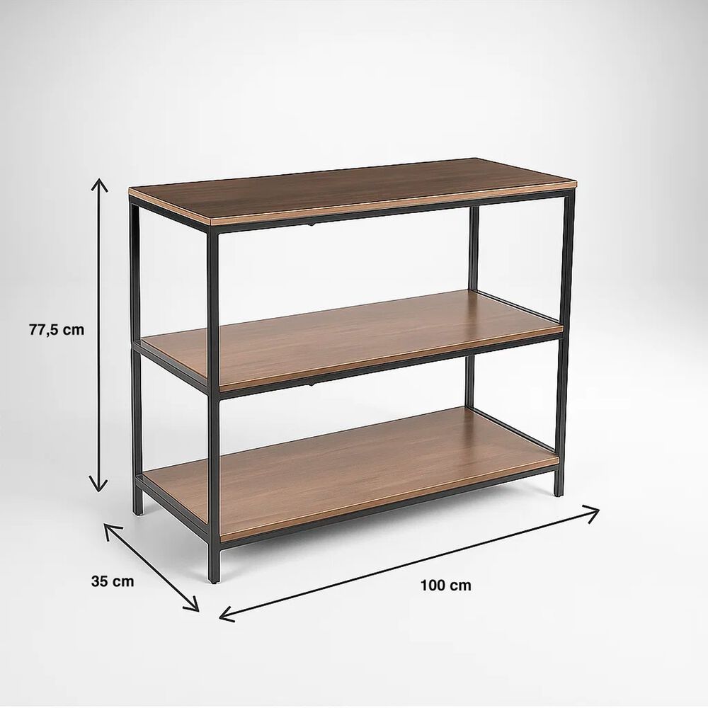 Arrimo Tres Niveles Madera Gris&aacute;cea image number 7.0