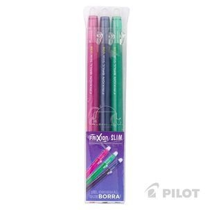 Set 3 lápices frixion gel slim 0.38