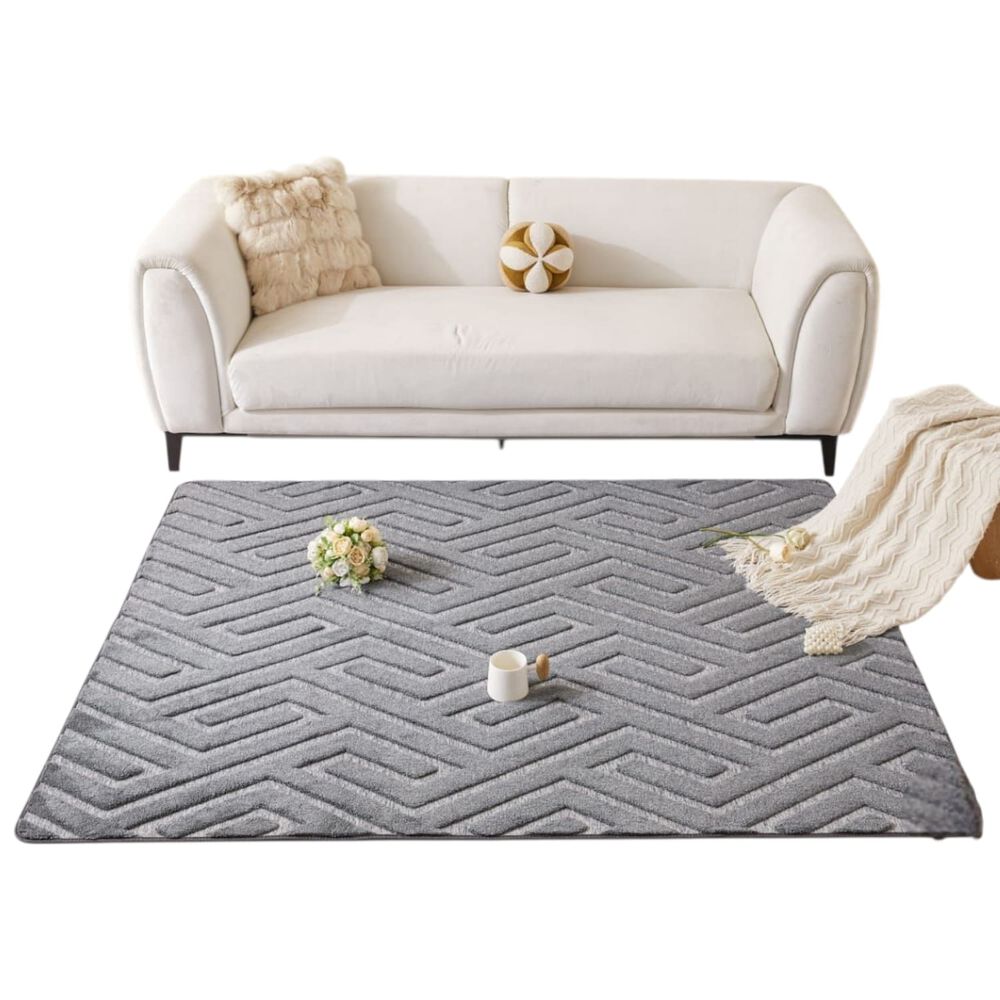 Alfombra Rectangular Para Living 160x200cm Jacquard image number 0.0