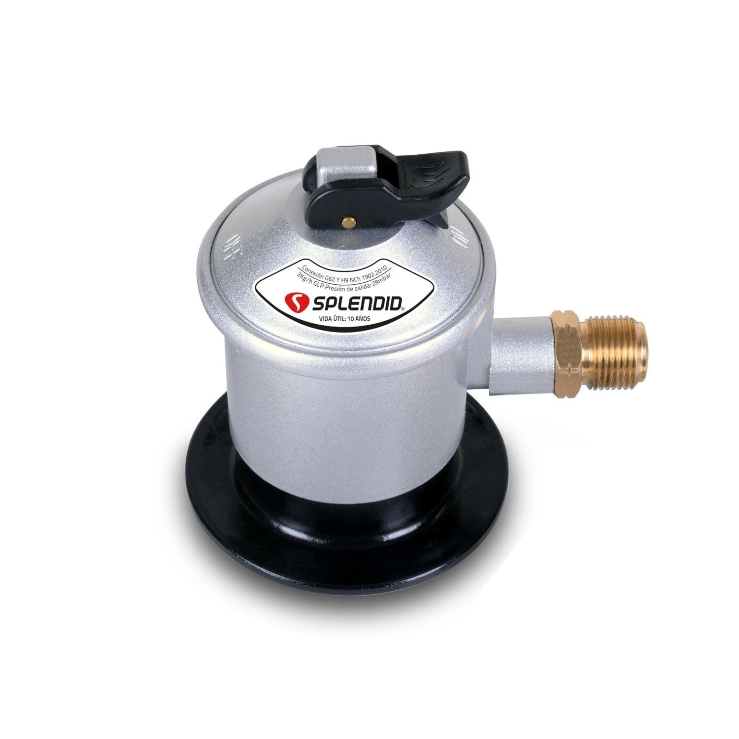 Regulador De Gas Licuado Splendid De 5-11-15kg Certificado image number 0.0