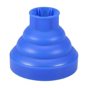 Difusor Para Secador De Cabello De Silicona Plegable Azul