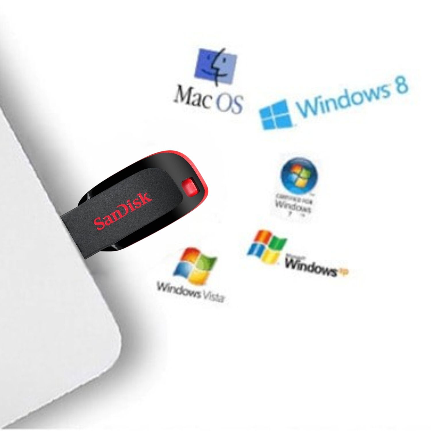 Pendrive Sandisk 128 Gb Cruzer Blade Usb 2.0 Flash Drive Z50 image number 5.0