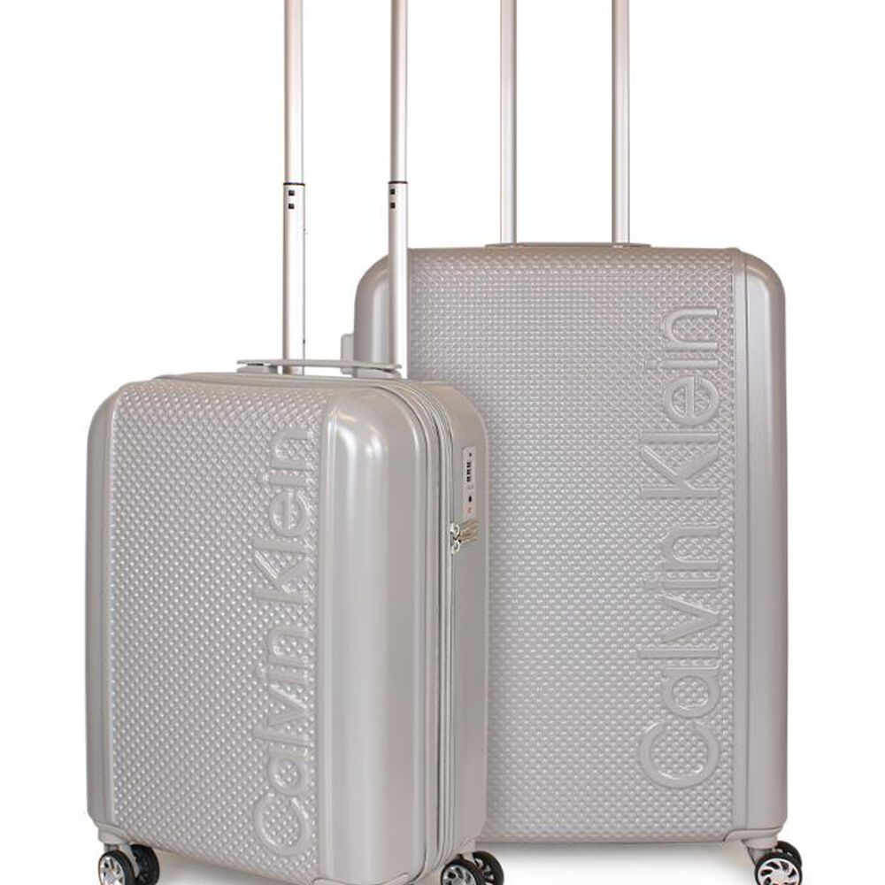 Pack 2 Maletas Rome S Cabina 10kg + Mediana 20kg Gris Calvin Klein image number 0.0
