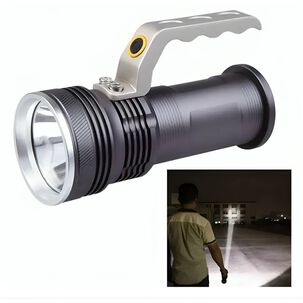 Linterna Led T&aacute;ctica Recargable Larga Distancia