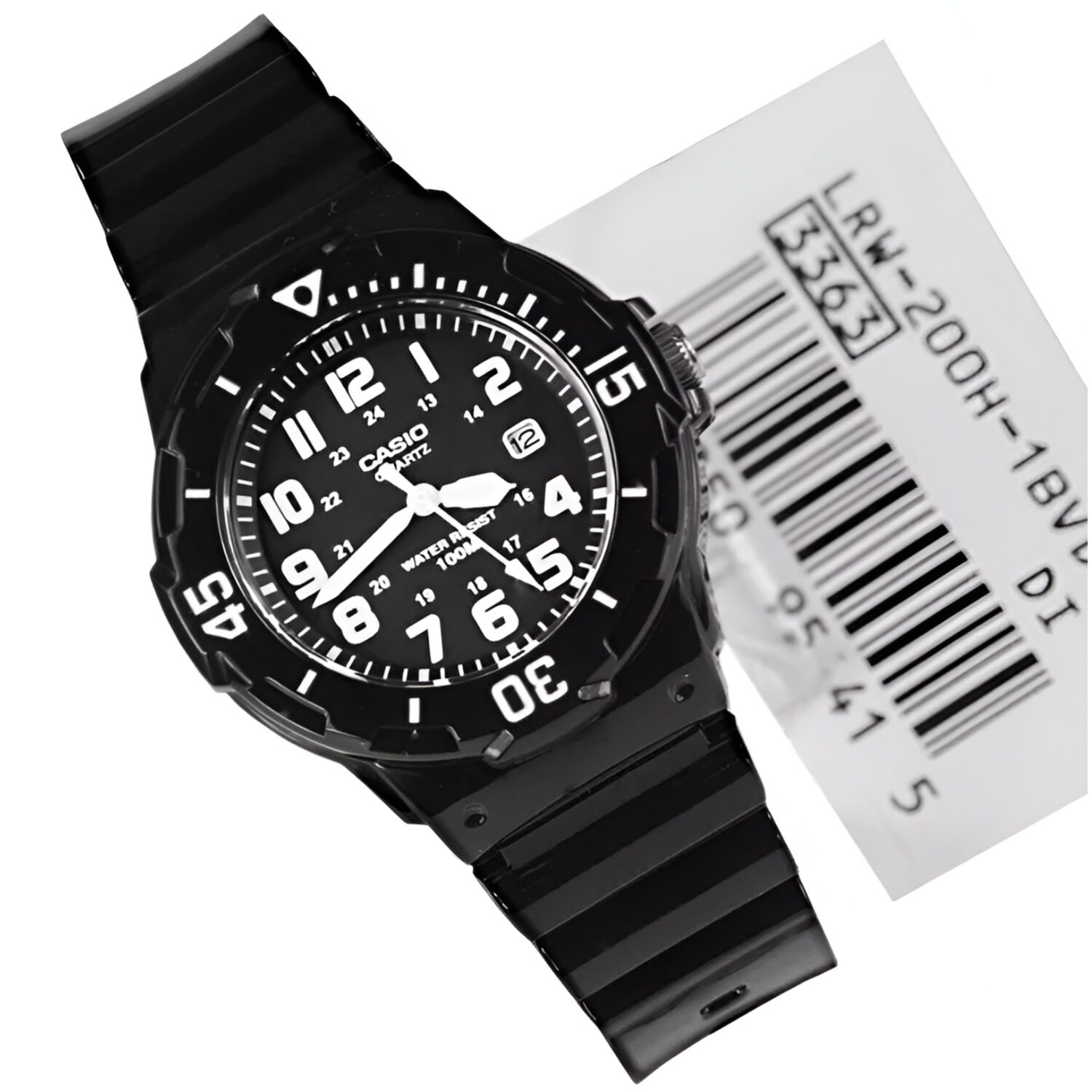Reloj Casio De Ni&ntilde;a / Mujer Lrw-200h-1bvdf Negro image number 2.0