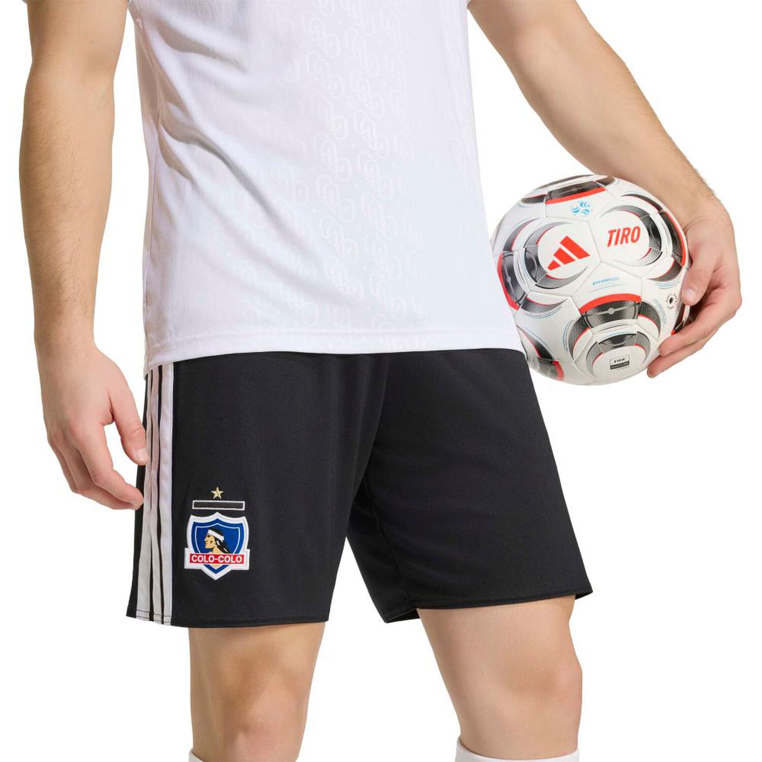 Short De F&uacute;tbol Hombre Adidas image number 5.0