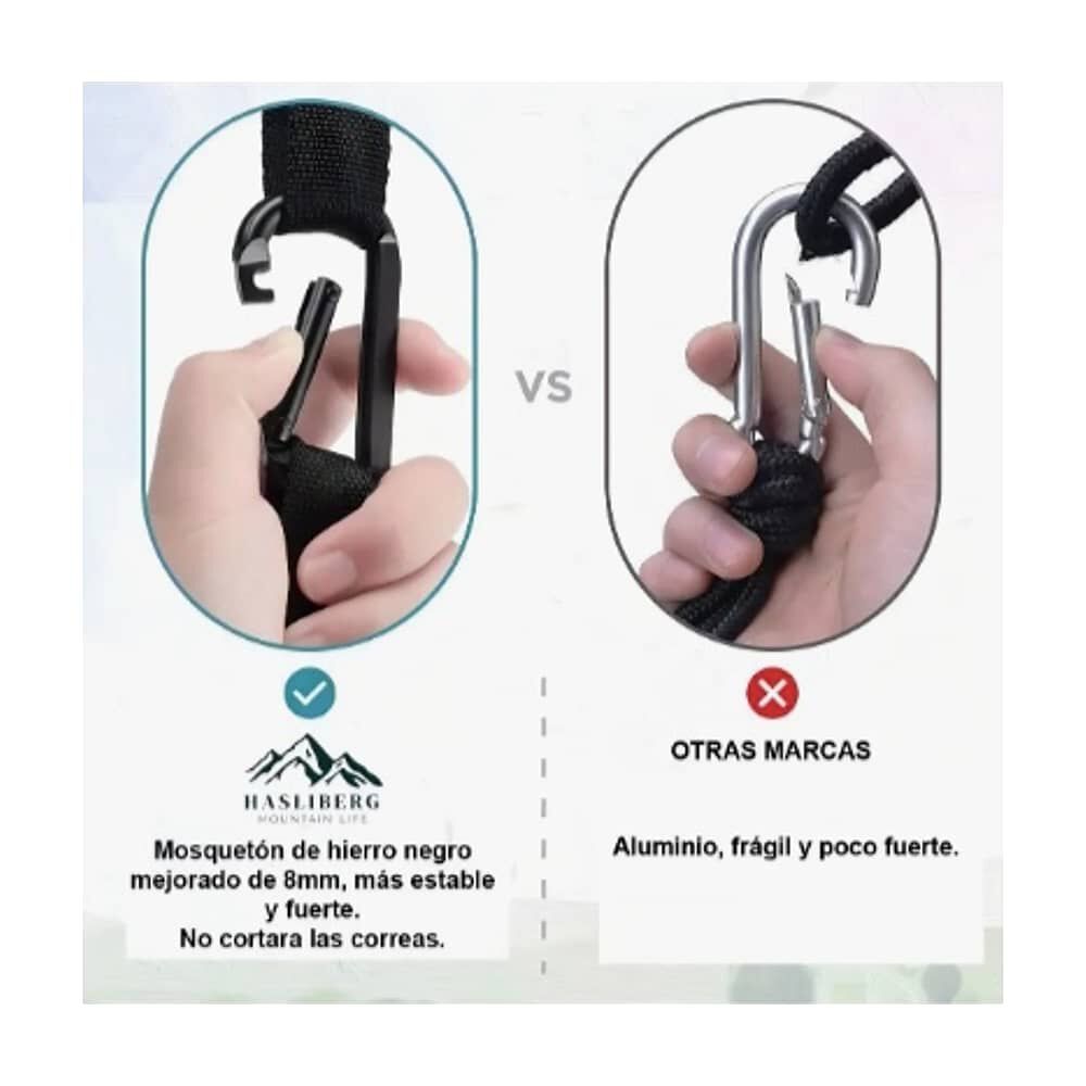 Hamaca Paraguaya Camping Color Azul image number 1.0