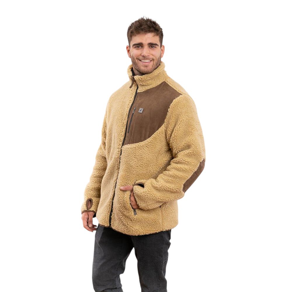 Chaqueta Chiporro Lumber Mostaza Hombre Falcone image number 1.0