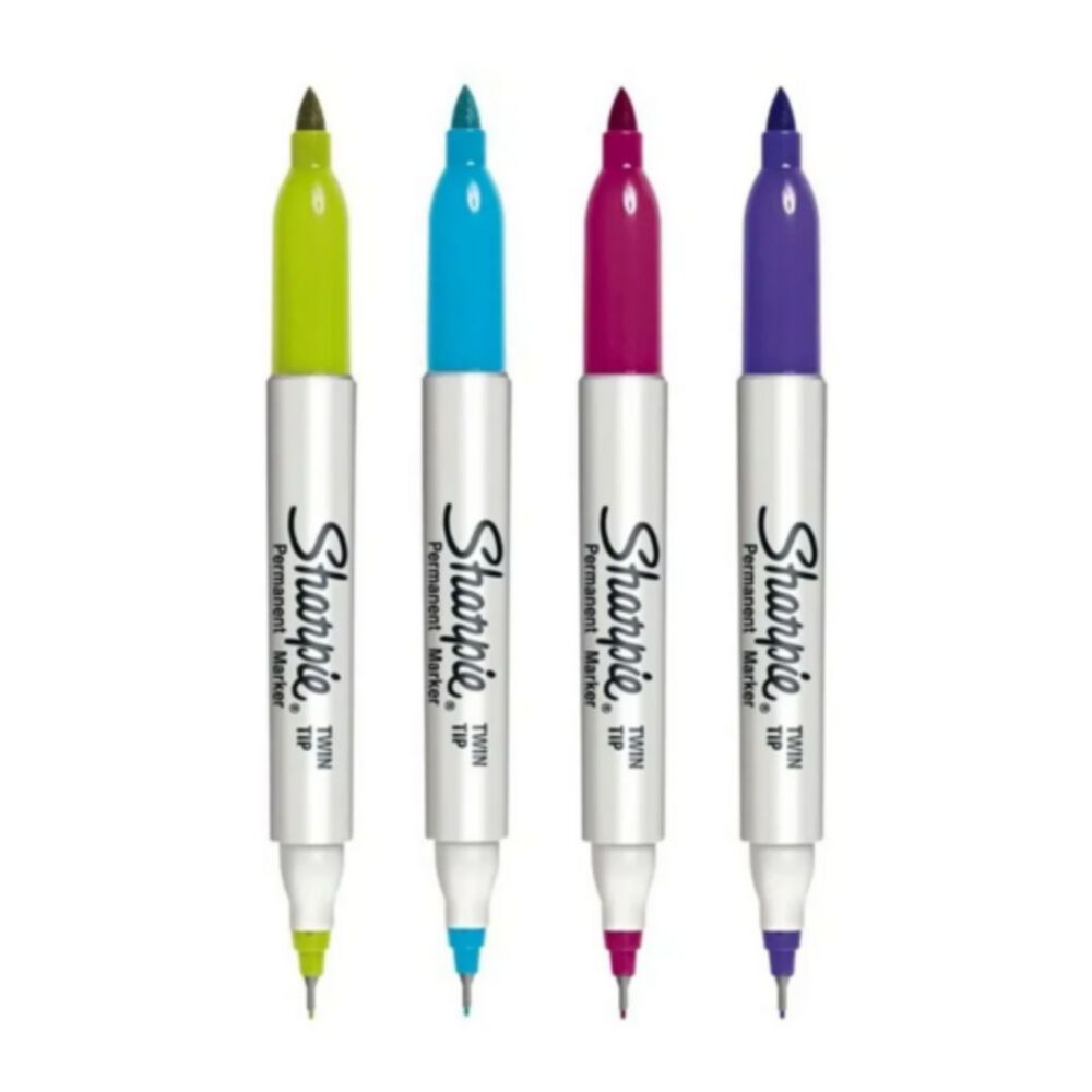 Marcadores Dobles Sharpie 2 Puntas 14 Unidades 5 Colores image number 4.0