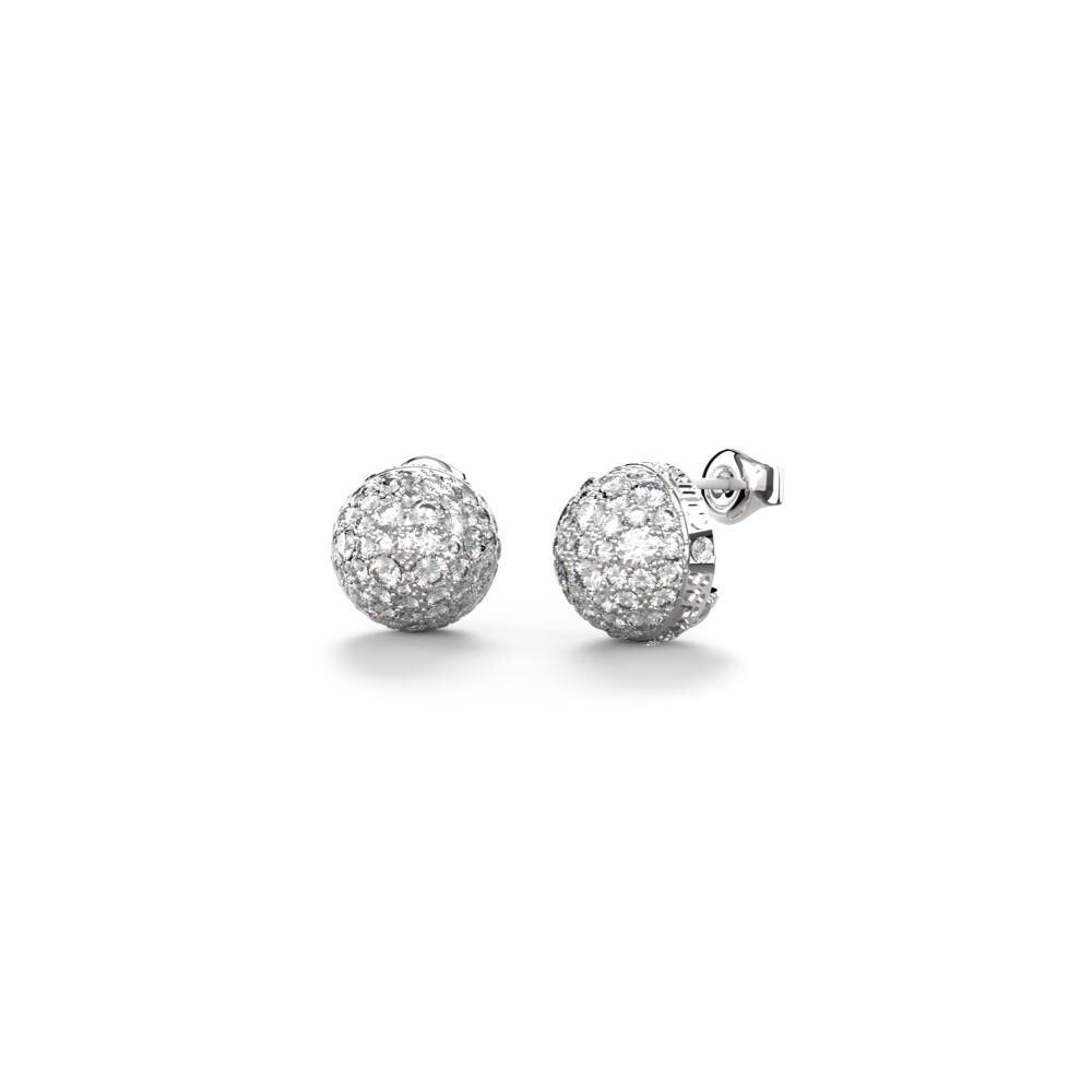 Aros Guess Plateados Jube04457jwrht-u image number 0.0