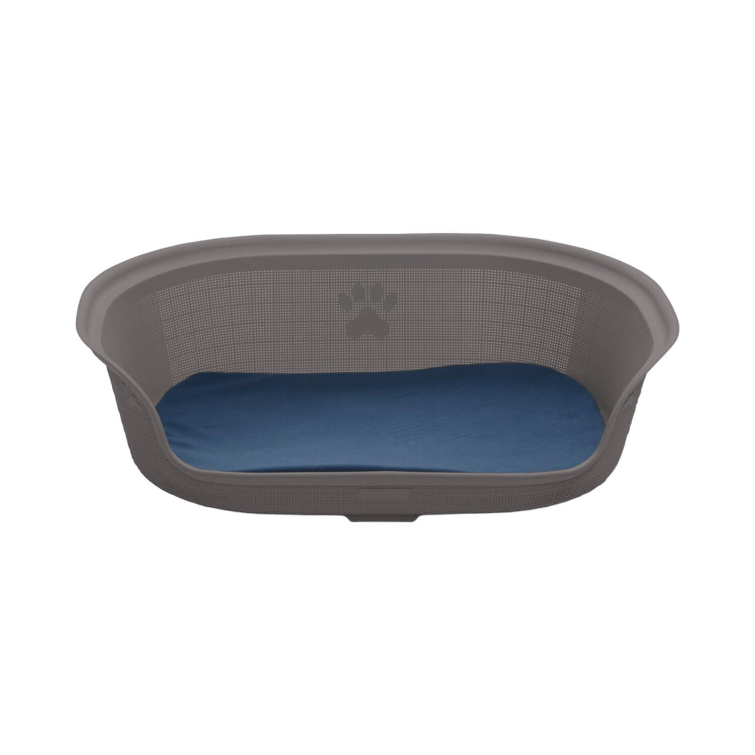 Cama De Mascota Plastico Con Cojin Caf&eacute; 77x54x23 Cm Rimax image number 2.0