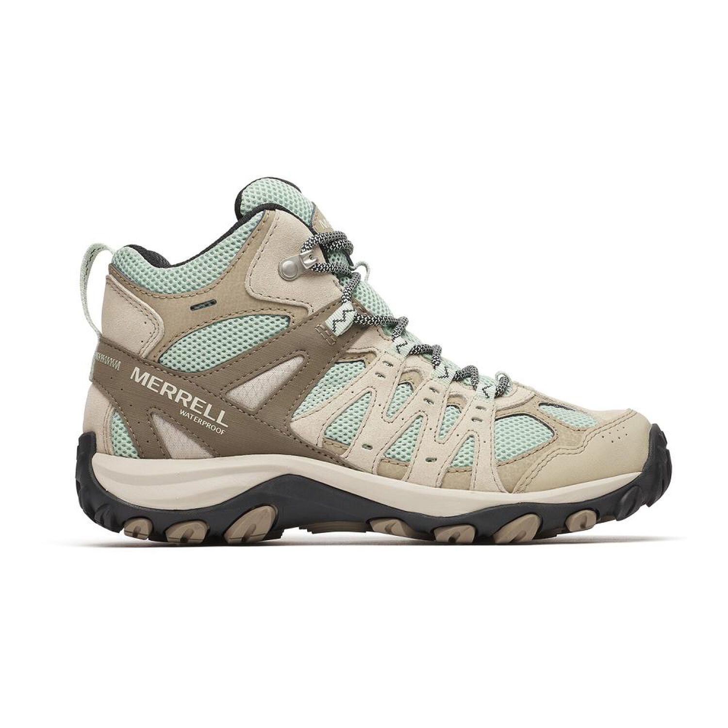 Bot&iacute;n Outdoor Mujer Merrell Accentor 3 Mid Wp Beige image number 0.0