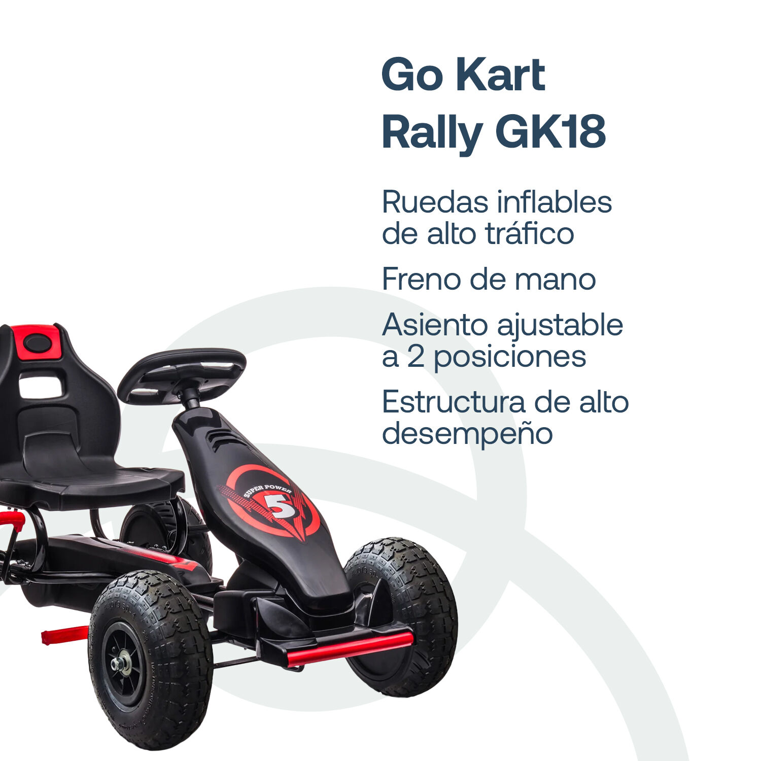 Go Kart Rally Gk18 Rojo image number 2.0