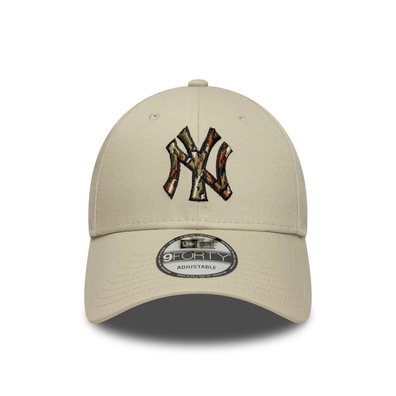 Gorra 9forty Mlb New York Yankees Camo Infill Beige image number 2.0