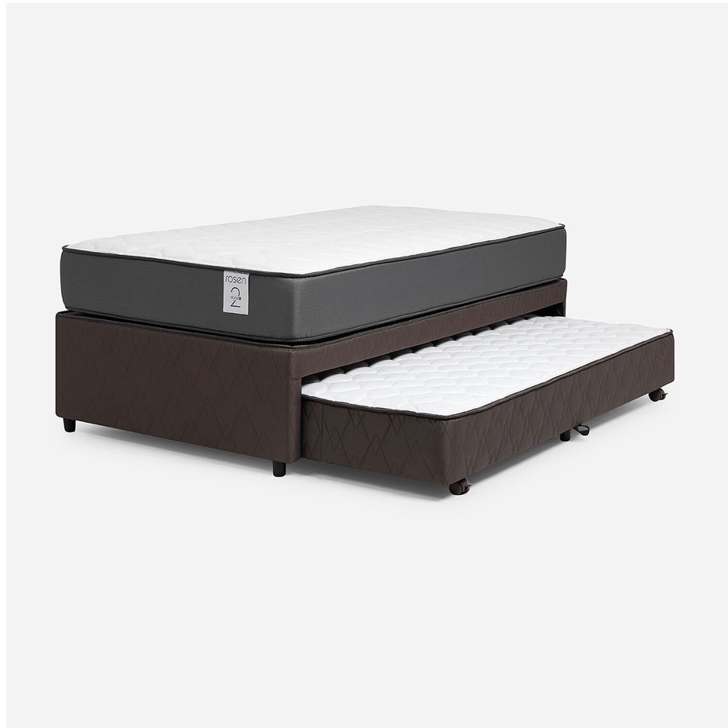Cama Nido Rosen New Style 2 Plus / 1.5 Plazas / Base Normal image number 0.0