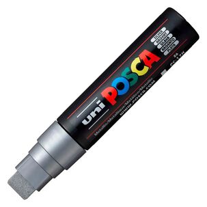 Marcador Acr&iacute;lico Plateado Pc-17k Posca