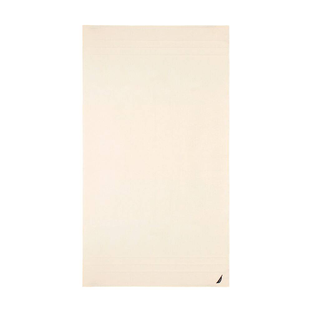 Set 3 Toallas Nautica Signature Cara+mano+cuerpo 100% Algod&oacute;n Alta Calidad Beige image number 6.0