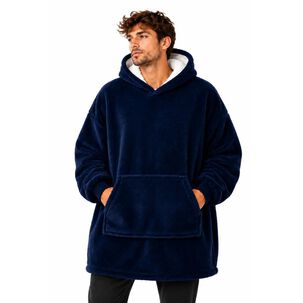 Poleron Felpa Capucha Manta Polar Invierno Unisex Talla Unic