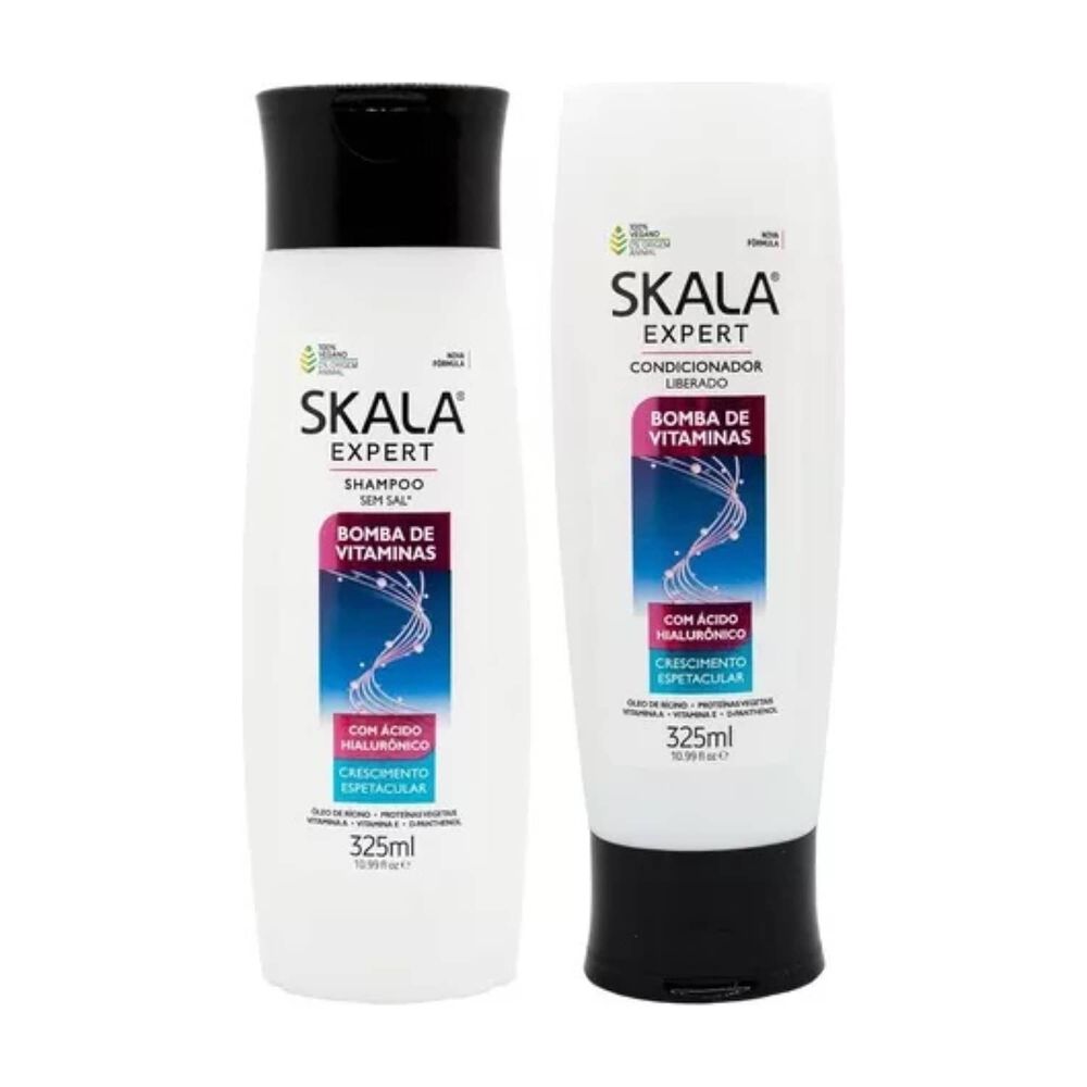 Kit Shampoo Y Acond Bomba De Vitaminas Skala Expert 650ml image number 0.0