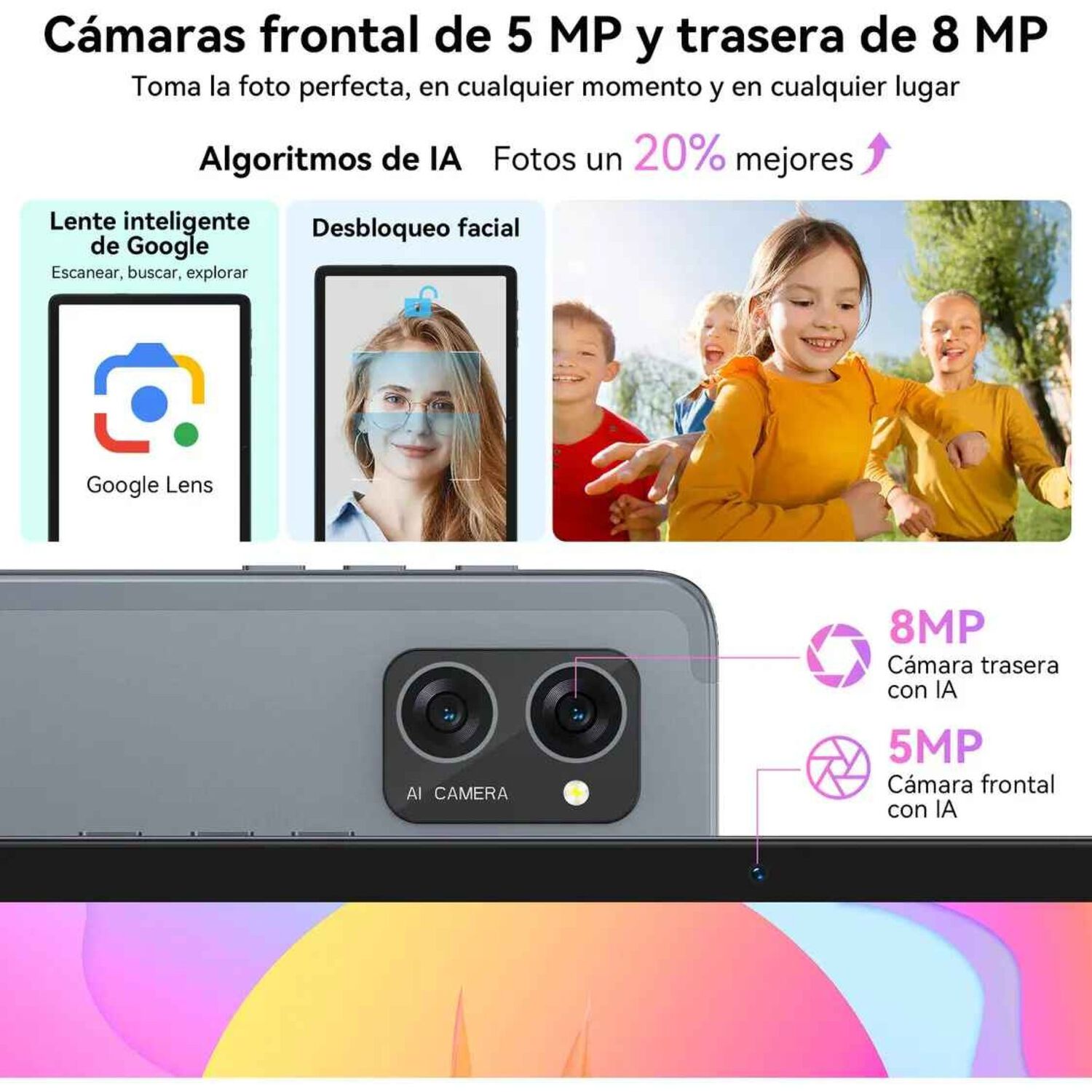 Tablet Cwht G16 - Android 15 Kit Teclado Mouse L&aacute;piz Funda image number 5.0