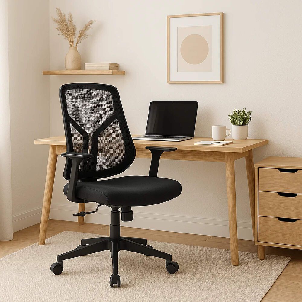 Silla De Oficina Ergon&oacute;mica Nova Mesh - Negra image number 9.0