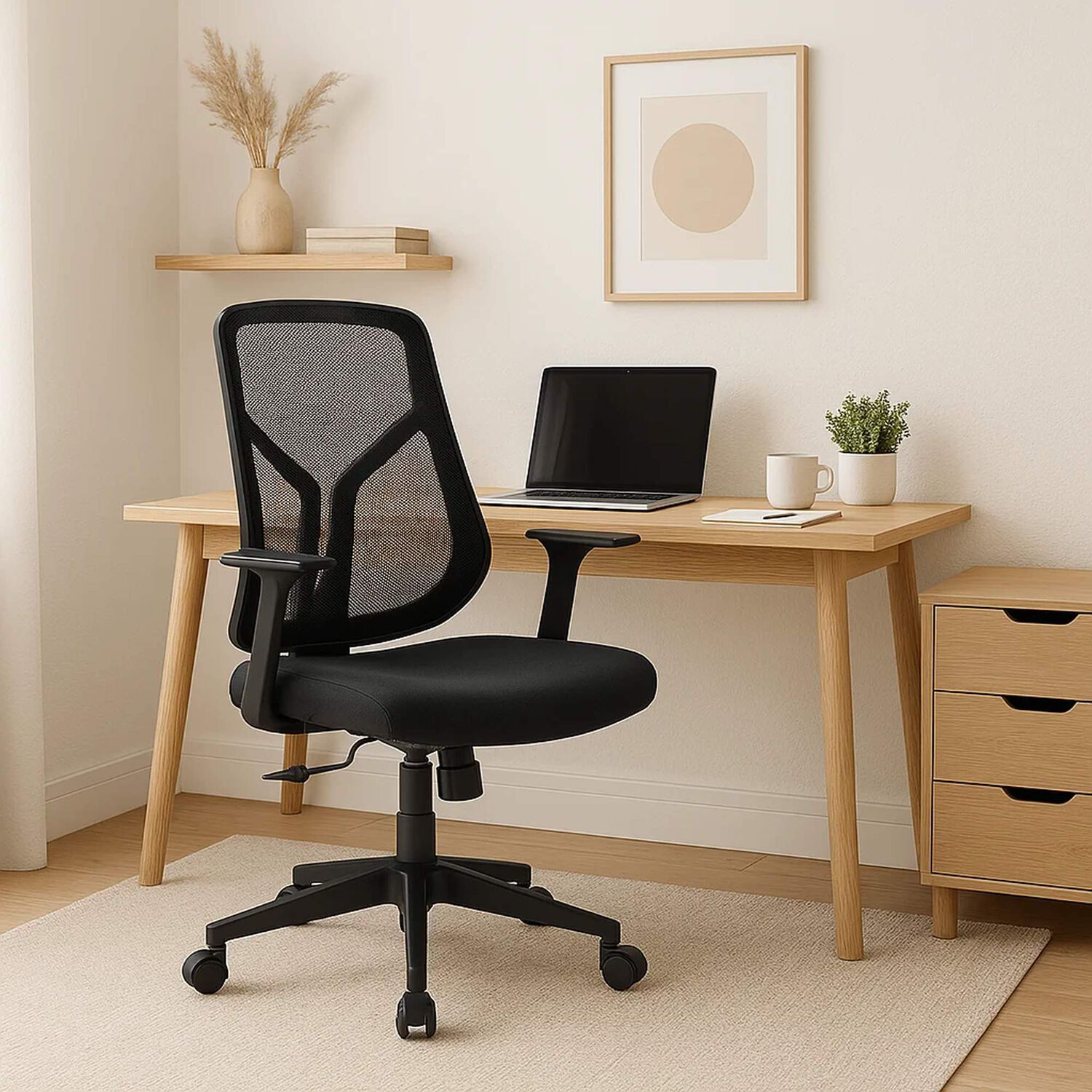 Silla De Oficina Ergon&oacute;mica Nova Mesh - Negra image number 2.0